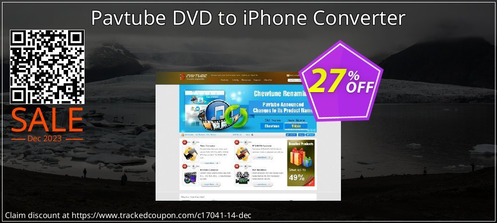 Pavtube DVD to iPhone Converter coupon on Tell a Lie Day offer
