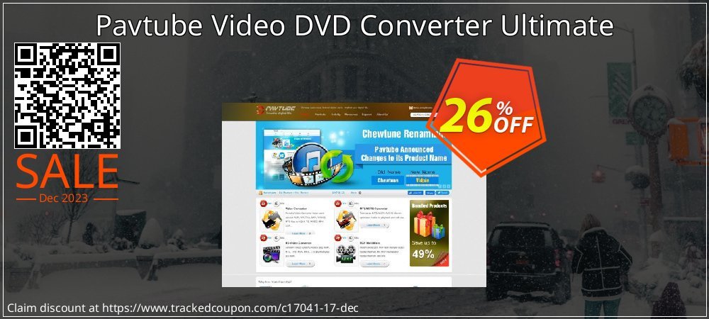Pavtube Video DVD Converter Ultimate coupon on Working Day super sale