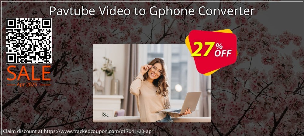 Pavtube Video to Gphone Converter coupon on National Walking Day promotions