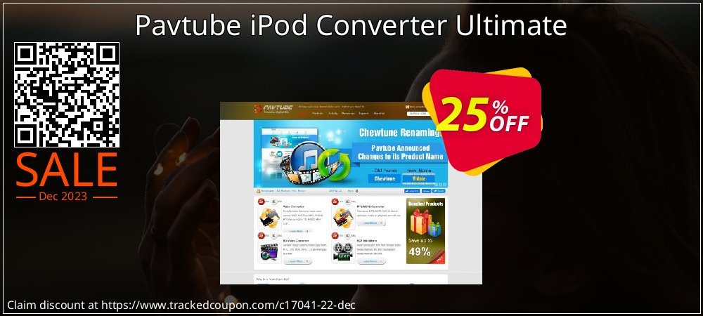 Pavtube iPod Converter Ultimate coupon on Working Day offer