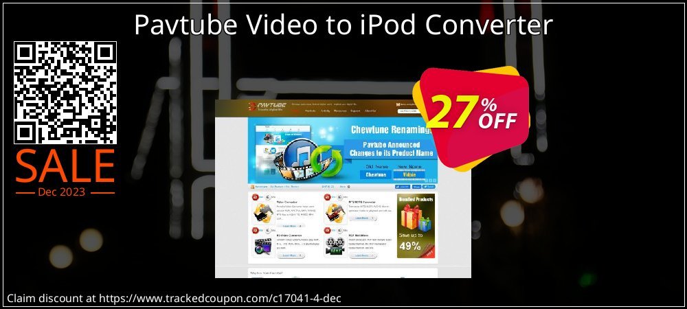 Pavtube Video to iPod Converter coupon on Tell a Lie Day deals