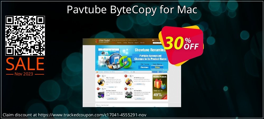 Pavtube ByteCopy for Mac coupon on World Party Day deals
