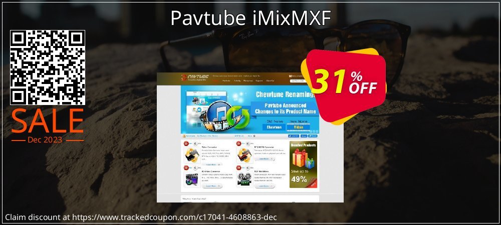 Pavtube iMixMXF coupon on Easter Day offering sales