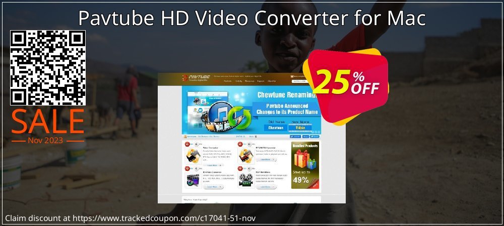 Pavtube HD Video Converter for Mac coupon on World Party Day discount