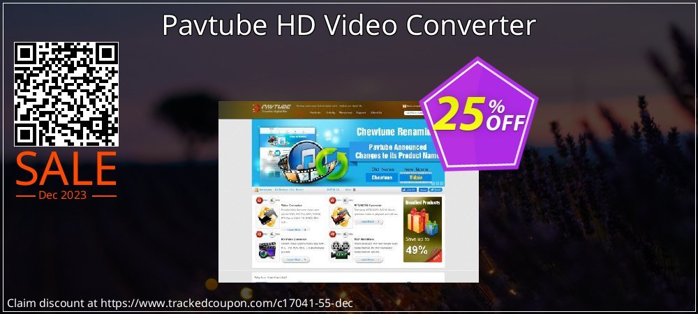 Pavtube HD Video Converter coupon on National Walking Day discounts