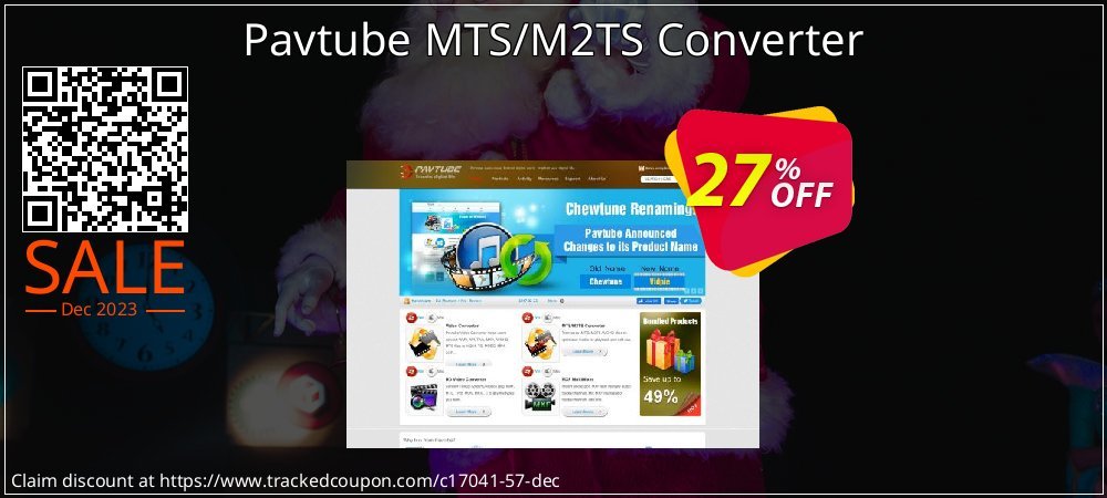 Pavtube MTS/M2TS Converter coupon on April Fools' Day sales