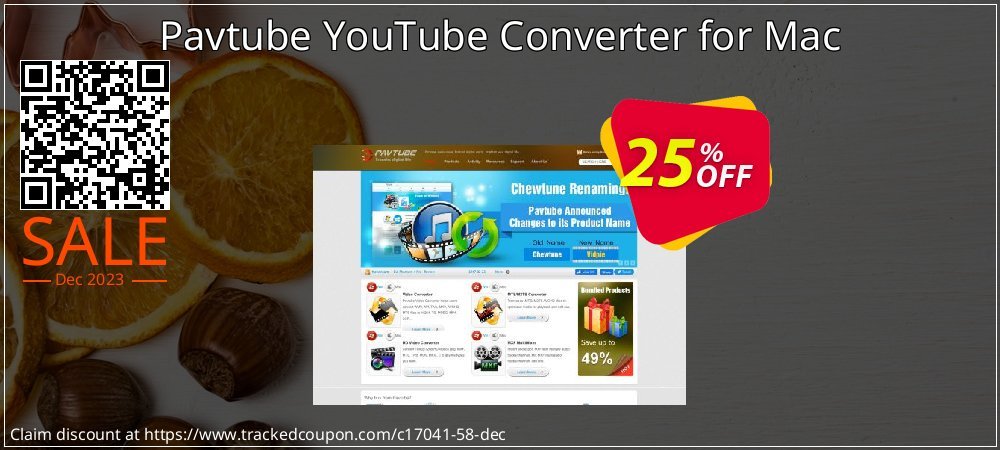Pavtube YouTube Converter for Mac coupon on Constitution Memorial Day offer
