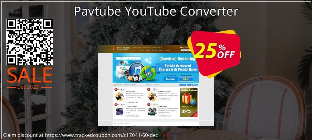 Pavtube YouTube Converter coupon on National Walking Day discount