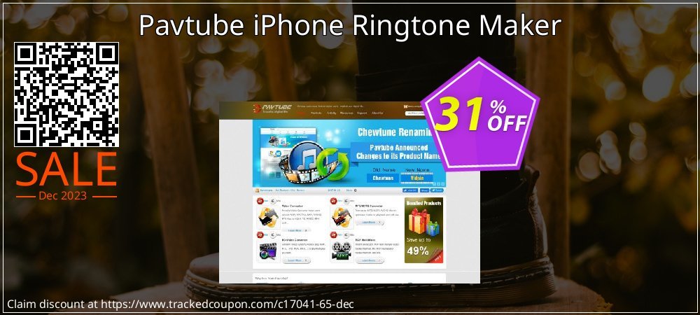 Pavtube iPhone Ringtone Maker coupon on National Walking Day promotions