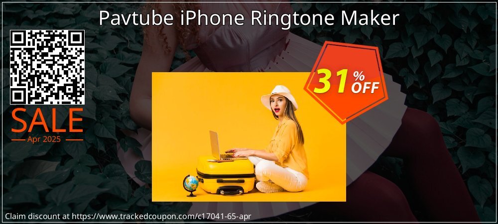 Pavtube iPhone Ringtone Maker coupon on National Walking Day promotions