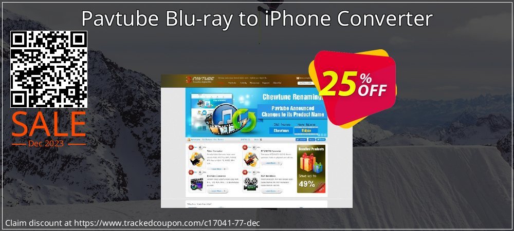 Pavtube Blu-ray to iPhone Converter coupon on April Fools' Day offer