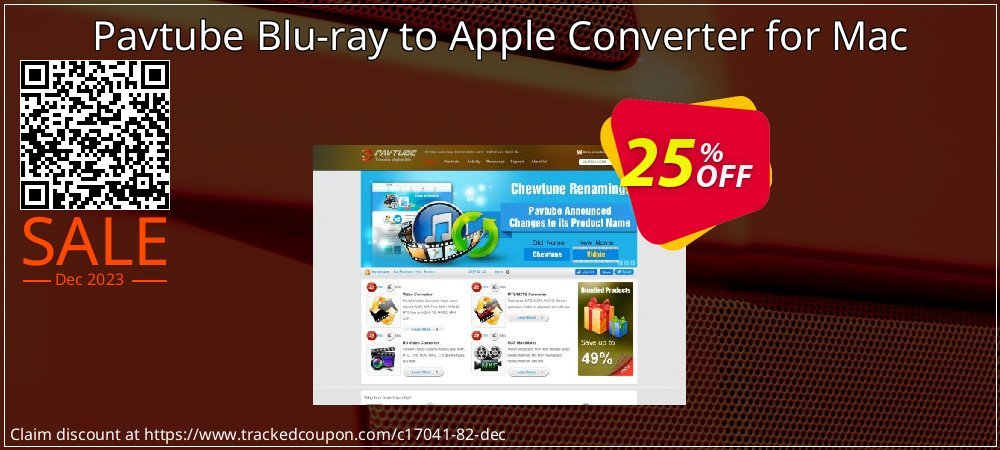 Pavtube Blu-ray to Apple Converter for Mac coupon on April Fools' Day discounts