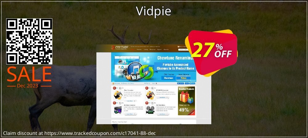 Vidpie coupon on Constitution Memorial Day offering sales