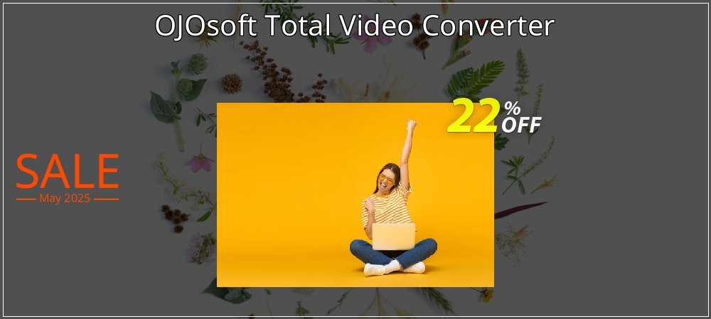 OJOsoft Total Video Converter coupon on World Whisky Day offering discount