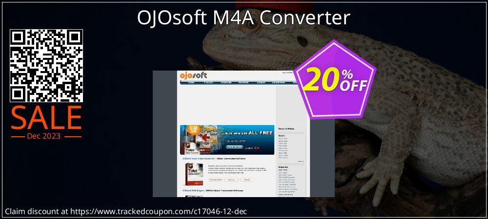 OJOsoft M4A Converter coupon on April Fools' Day offering sales