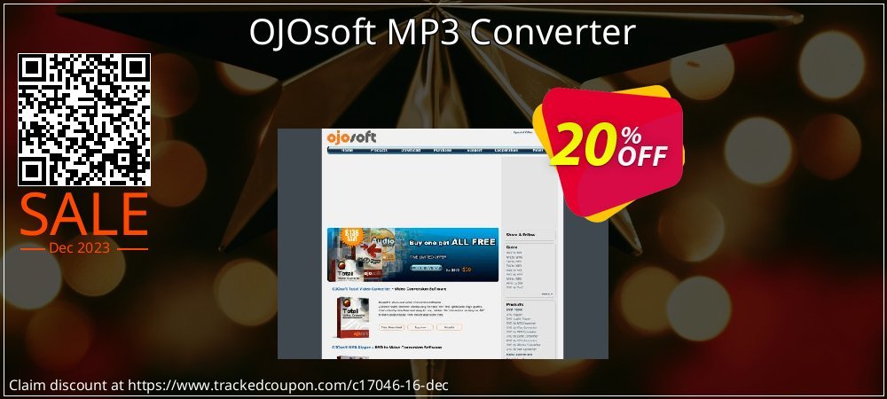 OJOsoft MP3 Converter coupon on World Party Day sales