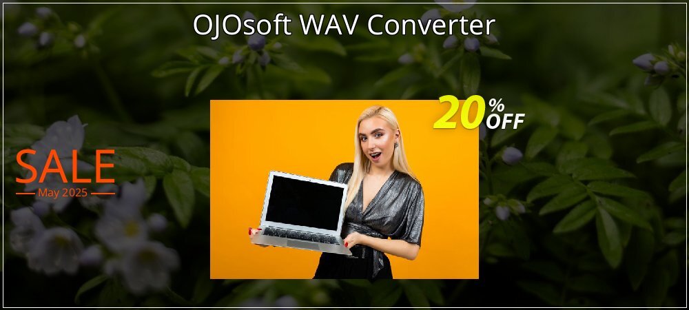 OJOsoft WAV Converter coupon on World Party Day offering sales