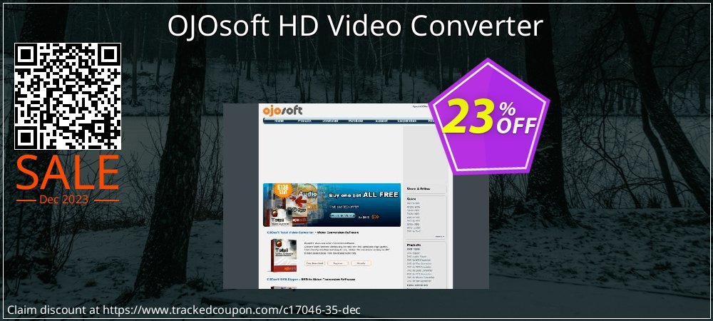 OJOsoft HD Video Converter coupon on World Backup Day sales