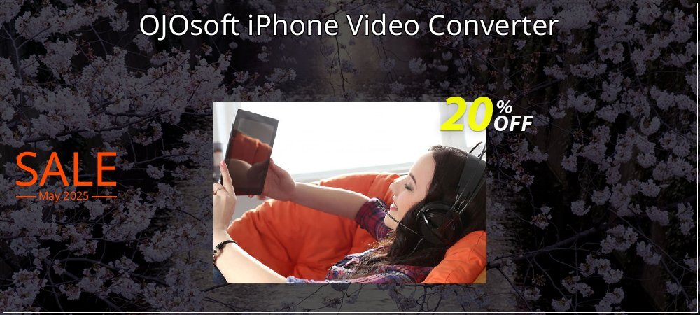 OJOsoft iPhone Video Converter coupon on Mother Day promotions