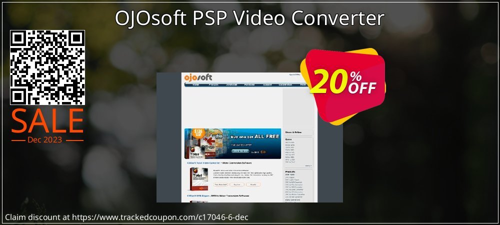 OJOsoft PSP Video Converter coupon on National Loyalty Day sales
