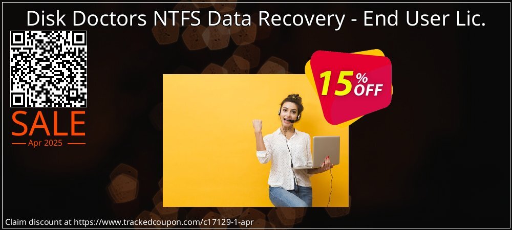 Disk Doctors NTFS Data Recovery - End User Lic. coupon on World Party Day offering sales