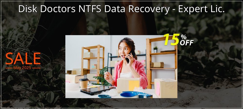 Disk Doctors NTFS Data Recovery - Expert Lic. coupon on Virtual Vacation Day super sale