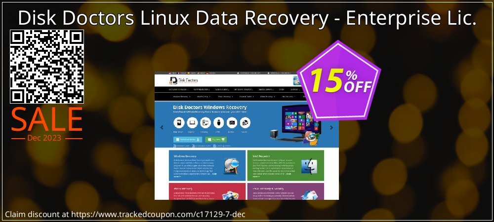 Disk Doctors Linux Data Recovery - Enterprise Lic. coupon on April Fools' Day offer