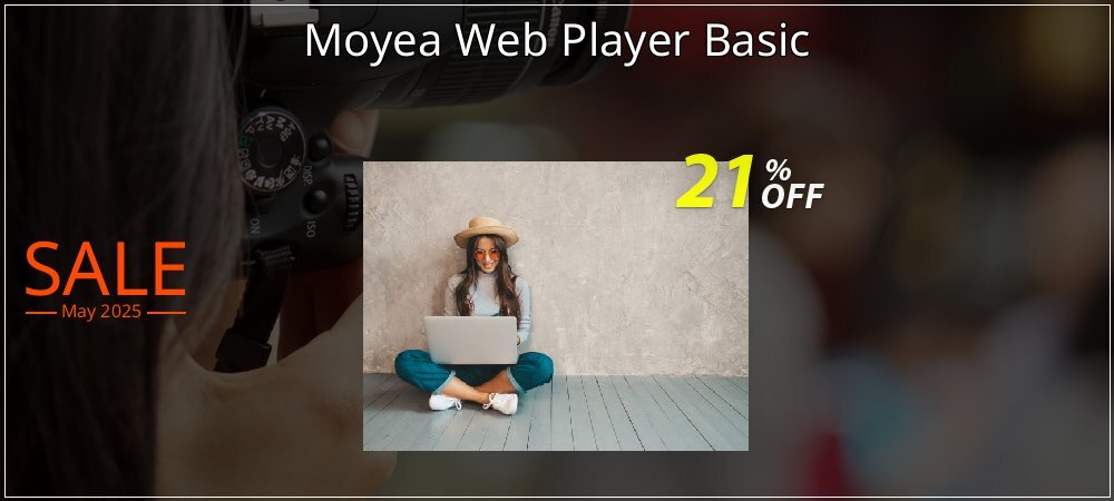 Moyea Web Player Basic coupon on Mother Day offering sales