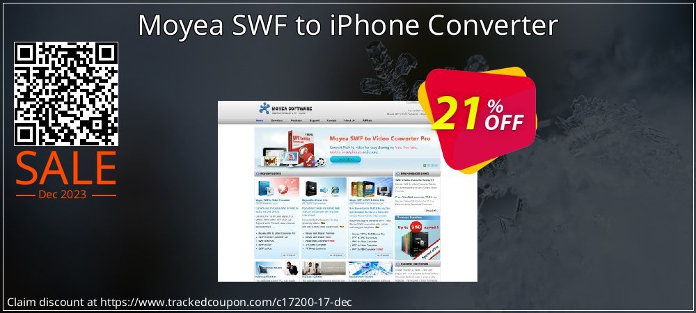 Moyea SWF to iPhone Converter coupon on Black Friday sales