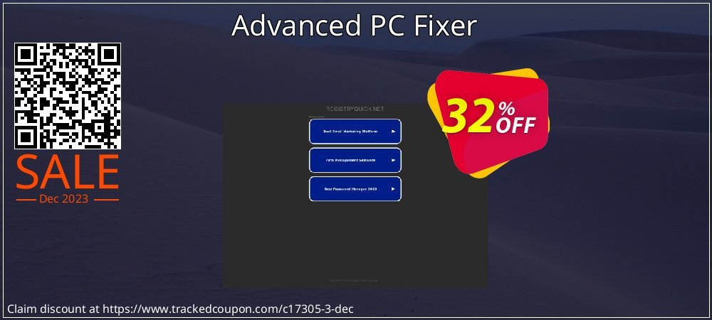 Get 30% OFF Advanced PC Fixer promo sales