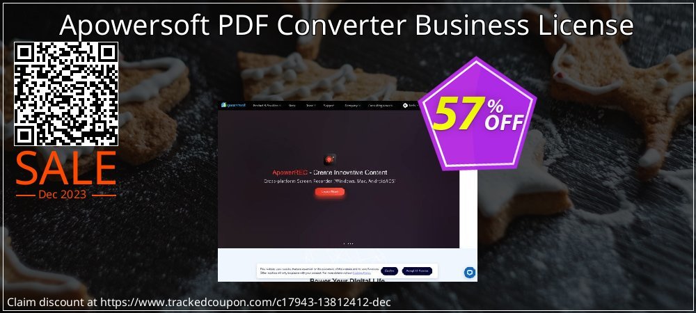 Apowersoft PDF Converter Business License coupon on National Memo Day offering discount