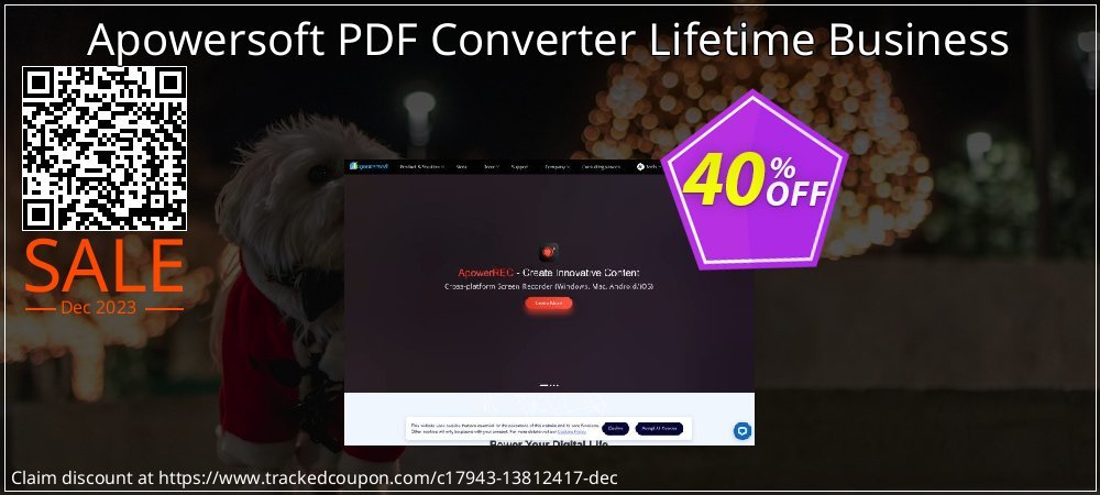 Apowersoft PDF Converter Lifetime Business coupon on Working Day sales