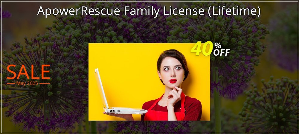 ApowerRescue Family License - Lifetime  coupon on National Memo Day promotions