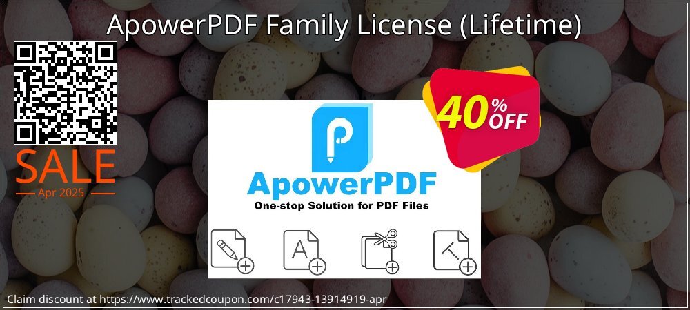 ApowerPDF Family License - Lifetime  coupon on National Smile Day deals