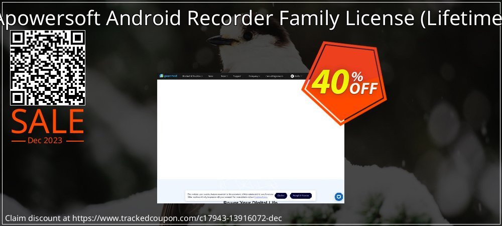 Apowersoft Android Recorder Family License - Lifetime  coupon on April Fools' Day deals