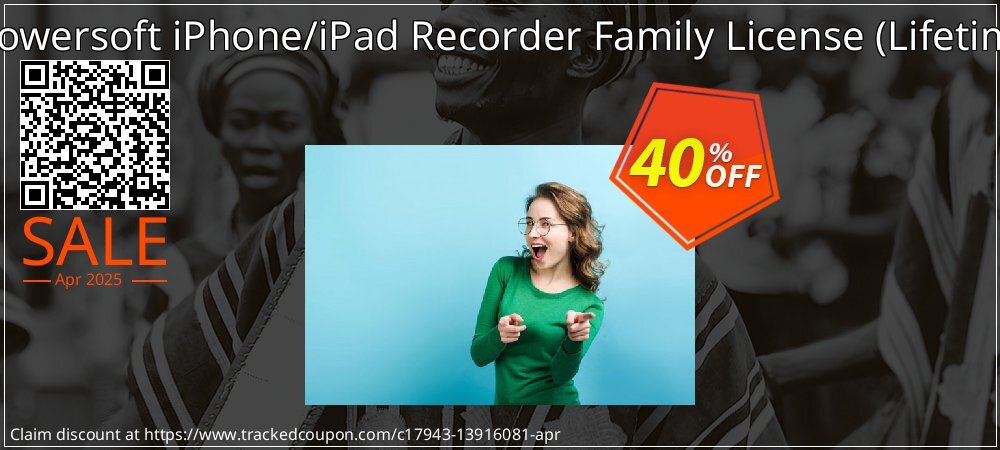 Apowersoft iPhone/iPad Recorder Family License - Lifetime  coupon on World Party Day deals