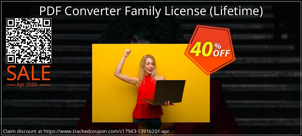 PDF Converter Family License - Lifetime  coupon on World Whisky Day offering sales