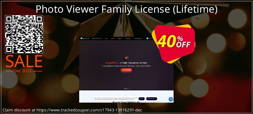 Photo Viewer Family License - Lifetime  coupon on World Whisky Day offering sales