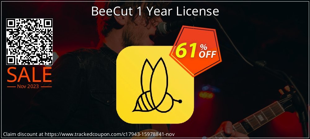 BeeCut 1 Year License coupon on Women Day offering sales