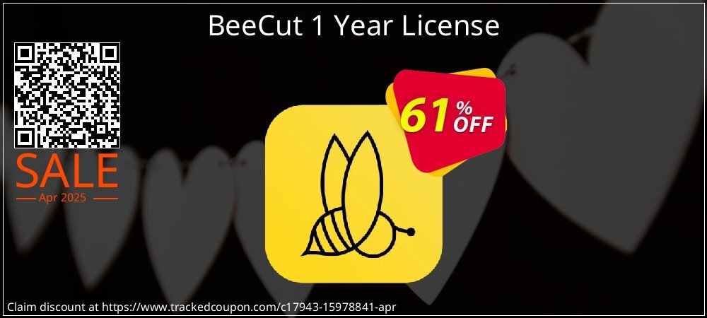 BeeCut 1 Year License coupon on World Party Day super sale