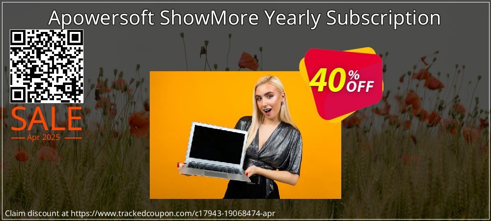 Apowersoft ShowMore Yearly Subscription coupon on Tell a Lie Day offer