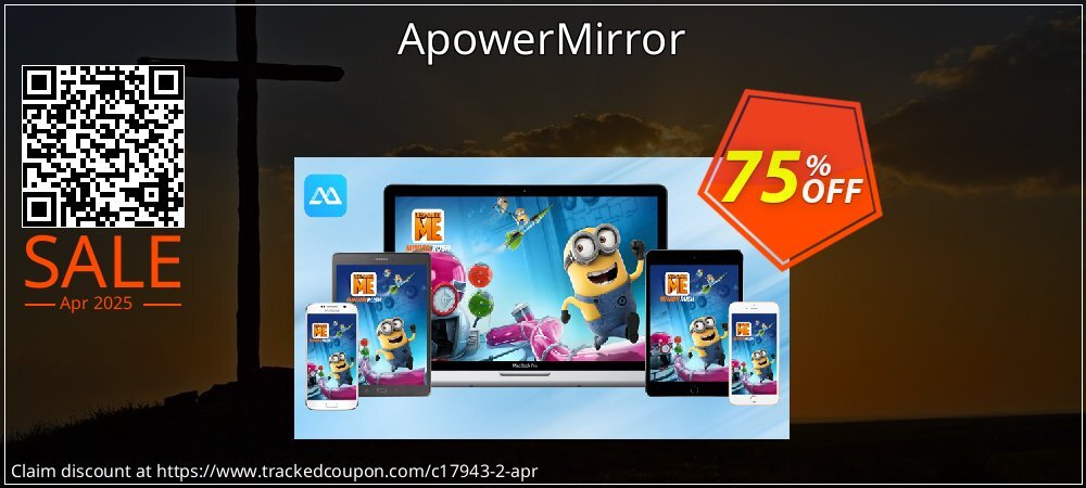 ApowerMirror coupon on April Fools' Day deals