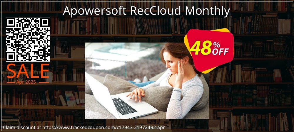 Apowersoft RecCloud Monthly coupon on Working Day sales