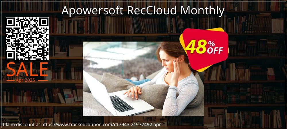 Apowersoft RecCloud Monthly coupon on April Fools' Day promotions