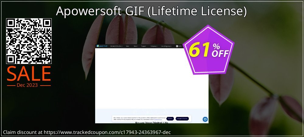 Apowersoft GIF - Lifetime License  coupon on National Memo Day offering discount