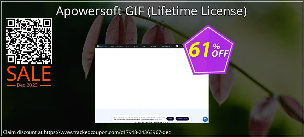 Apowersoft GIF - Lifetime License  coupon on Working Day offering discount