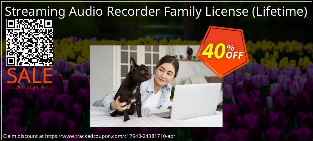 Streaming Audio Recorder Family License - Lifetime  coupon on National Walking Day discounts