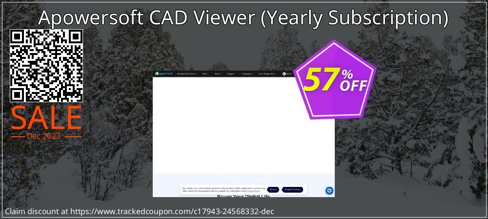 Apowersoft CAD Viewer - Yearly Subscription  coupon on Working Day super sale
