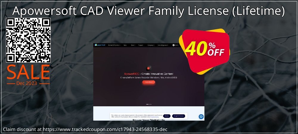 Apowersoft CAD Viewer Family License - Lifetime  coupon on National Walking Day promotions
