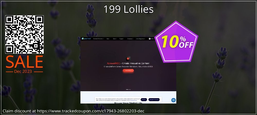 199 Lollies coupon on Easter Day offering discount